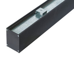 ULO-K10D 40W/4000K/L100 IP65 BLACK Светильник линейный светодиодный подвесной. Белый свет (4000К). 5600 Лм. Алюминий. Цвет черный. TM Uniel