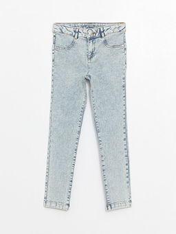 Slim Fit K?z ?ocuk Jean Pantolon