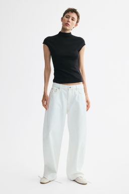 Top de punto con cuello elevado - H&m фото 4