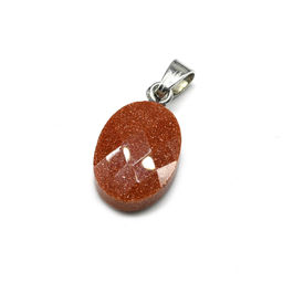 Кулон из авантюрина овал гр.13*18мм