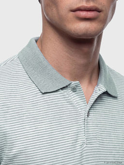 Polo Yaka ?izgili Erkek Ti??rt