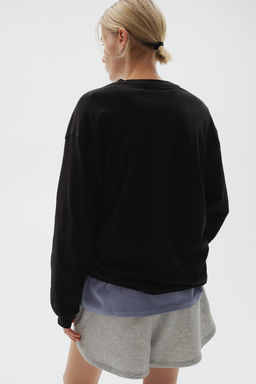 Camiseta de manga larga en punto - H&m фото 4