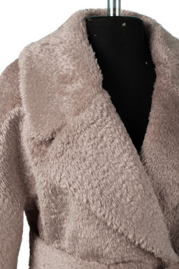 02-3077 Пальто женское утепленное (пояс) - El podio фото 12