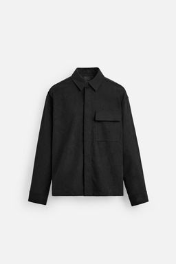 OVERSHIRT WITH POCKETS - Zara фото 7