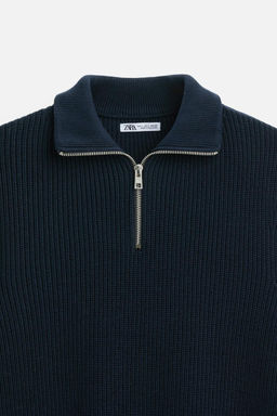 QUARTER-ZIP SWEATER - Zara фото 37