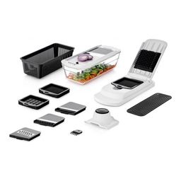 Овощерезка многофункциональная Walmer Home Chef Pro с контейнером для запекания, цвет черно-белый  фото 4