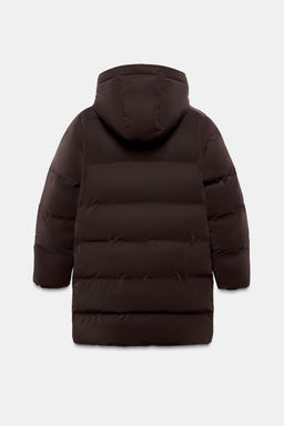 WINDPROOF RUBBERISED FABRIC MID-LENGTH ANORAK - Zara фото 9