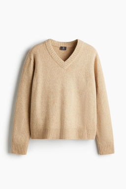Jersey con cuello de pico Regular Fit - H&m фото 4