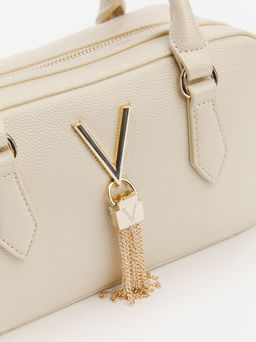 Женская сумка с ручками VALENTINO DIVINA Артикул 4070956, молочно-бежевый фото 3