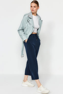 TRENDYOLMILLA Lacivert Modal Yumusak Kumasl? Yuksek Bel Esnek Orme Pantolon TWOAW24PL00361 фото 4