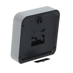 Часы - будильник настольные «Классика», с подвесом, дискретный ход, d=12.5 см, 15×15 см, АА