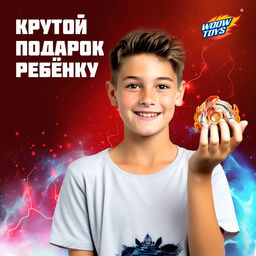 Волчок ULTRA SPIN, с устройством для запуска из двух частей, цвет МИКС - Woow toys фото 4