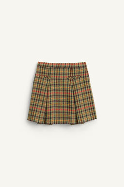 LIMITED EDITION HOUNDSTOOTH SKIRT WITH WOOL - Zara фото 6