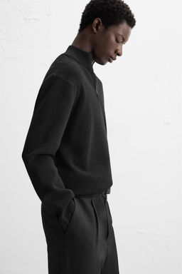 QUARTER-ZIP SWEATER - Zara фото 6