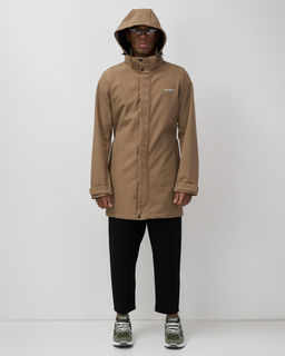 Парка спортивная мужская с капюшоном softshell бежевого цвета 9565B - Mtforce фото 16