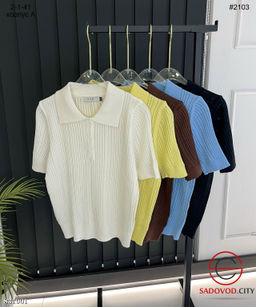 Футболка поло однотонная - Bruno фото 6