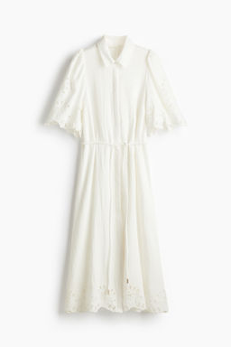 Vestido camisero con bordado ingl?s - H&m фото 2
