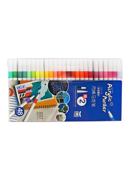 Набор акриловых маркеров 48 цветов, для рисования
