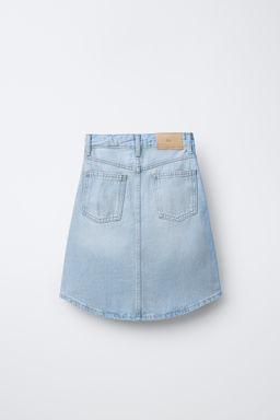 BERMUDA DENIM MIDI BOTONES / Azul - Zara фото 2