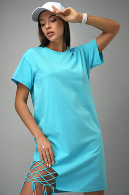 Женское трикотажное платье с бахромой Happyfox