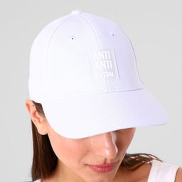 Кепка женская Anti Anti Social, белая