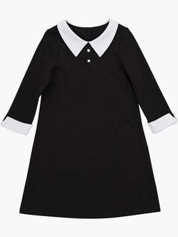 Платье для девочки в школу с воротником UD 4761(5104) черный - Mini maxi фото 4