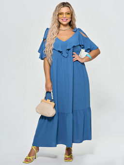 Сарафан 0382-1с джинс