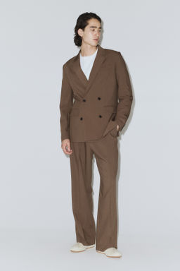 Americana de traje Wrinkle Resistant Relaxed Fit - H&m фото 2