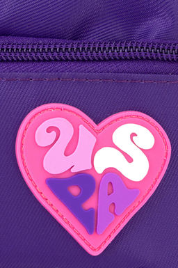 СУМКА ДЛЯ ОБЕДА для девочек фиолетового цвета Неожиданная скидка в корзине - U.s. polo assn фото 6