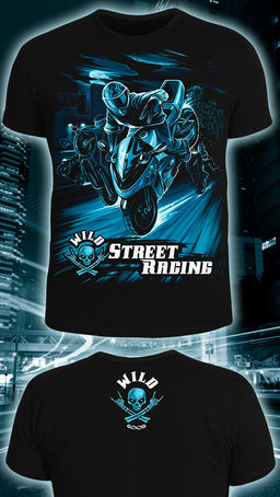 Футболка мужская Wild Street Racing - Good фото 2
