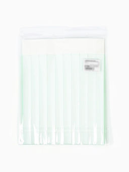 Браслеты бумажные зелёные, 24.5 см × 2 см, 100 шт.