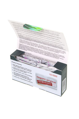 Презервативы Sagami, xtreme, Mint, латекс, 19 см, 5,2 см, 10 шт.