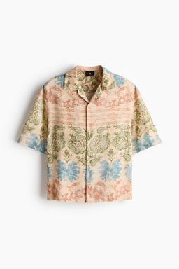 Camisa resort estampada Regular Fit