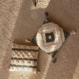 Наволочка декоративная с кисточками SL Home, 45×45 см, хлопок 100%