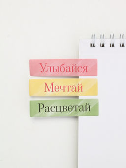 Цена за 3 шт. Подарочный набор, мини ручка, стикеры-закладки 20 л. Весенний