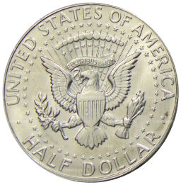 1/2 доллара (50 центов) 1967 года США