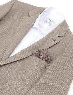 Бежевый платок