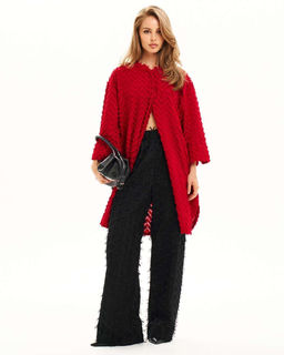 Брюки с бантиками из сеточки