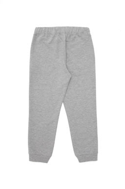 Серые меланжевые спортивные штаны для девочек - U.s. polo assn фото 3