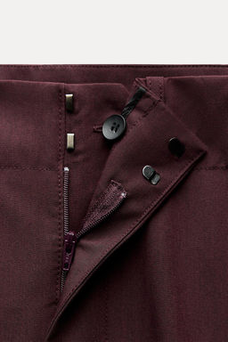 ZW COLLECTION STRAIGHT-LEG TROUSERS - Zara фото 7