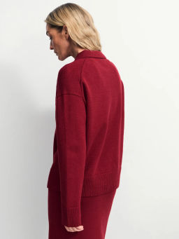 Джемпер поло с молнией / Zarina