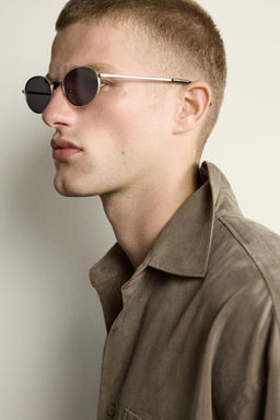 CAMISA FLUIDA RELAXED FIT / Marr?n - Zara фото 6