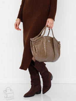 Сумка женская 51141S cappuccino Velina Fabbiano-Safenta