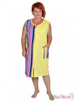 Халат Модель №1336 размеры 44-84 - Plusmoda фото 5