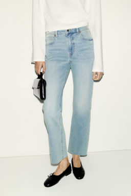 Flared Regular Waist Ankle Jeans - H&m фото 6