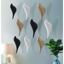 Декор настенный с вешалкой TAKE IT EASY «Птичка», панно, 13×4 см, белый