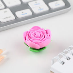 Цена за 2 шт. Подарочный набор 8 марта, блокнот, ручка-фигурная и ластик - Artfox фото 4