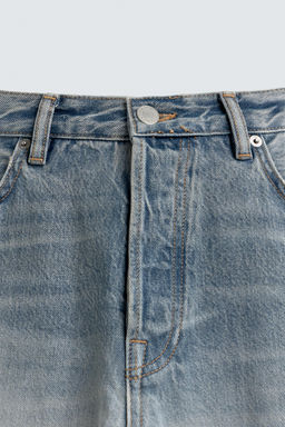 JEANS STRAIGHT FIT / Azul / Acero
