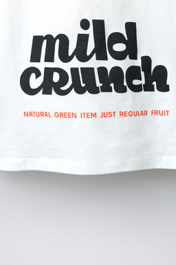 CAMISETA ESTAMPADO MANZANA / Lima claro - Zara фото 4
