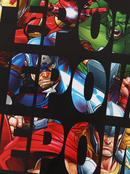 Цена за 20 шт. Тетрадь А5, 48 листов в клетку "Герои"